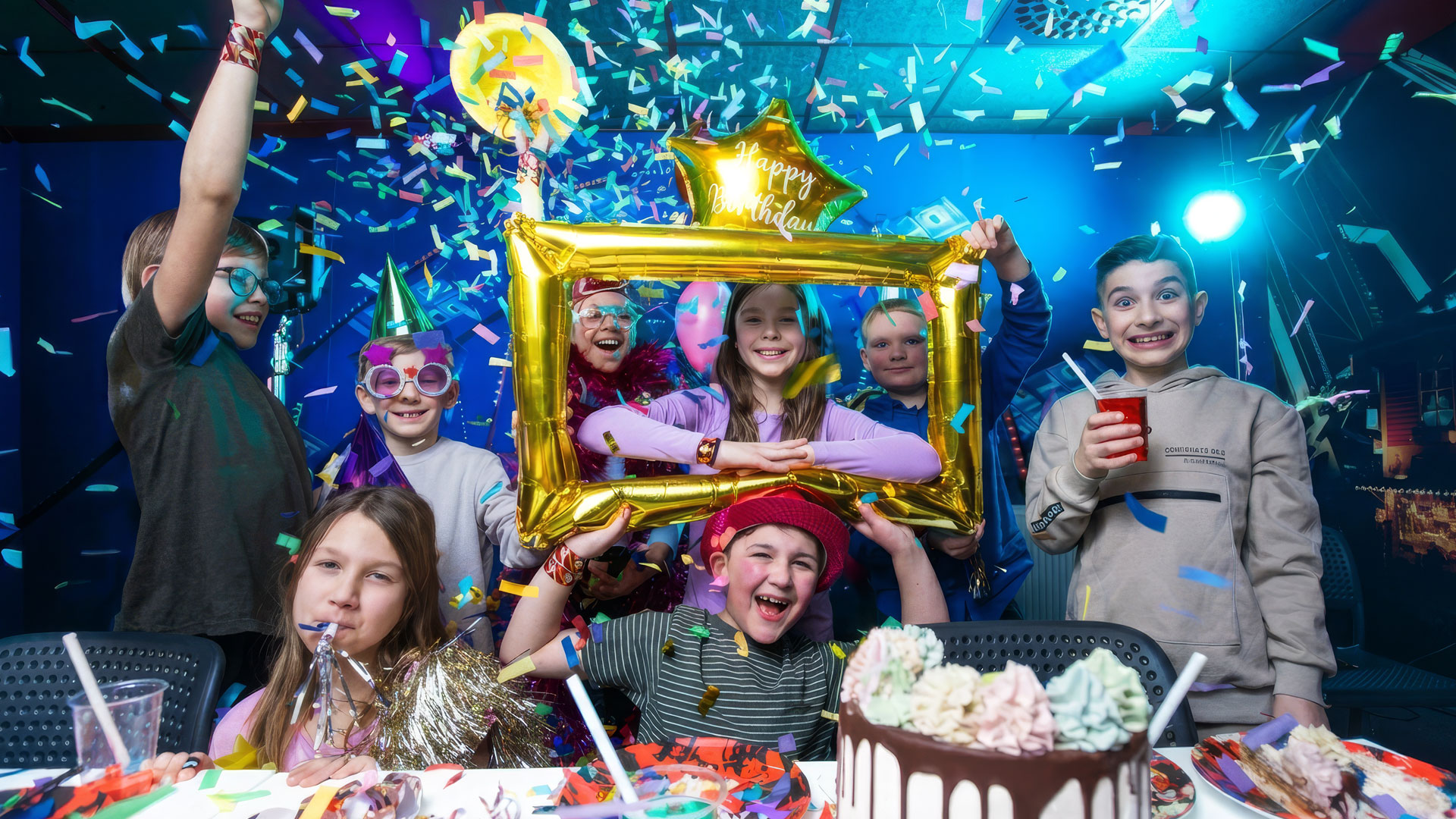 Fiestas De cumpleaños para niños en JumpYard Barcelona
