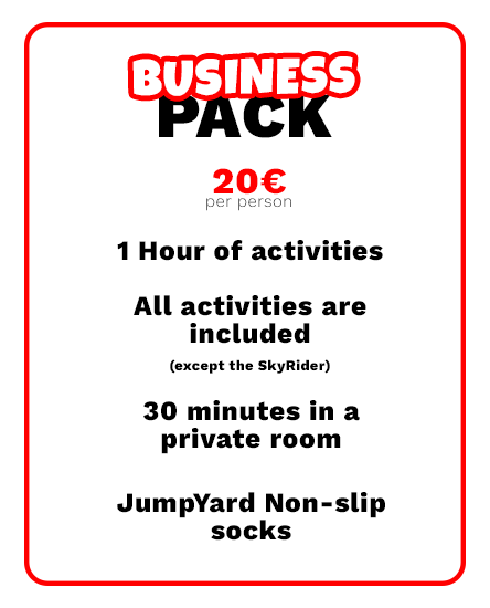 Business Pack JumpYard Bilbao