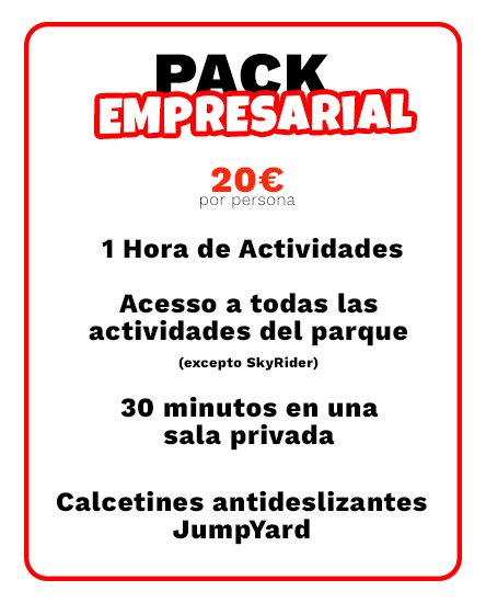 Pack Empresarial JumpYard Bilbao