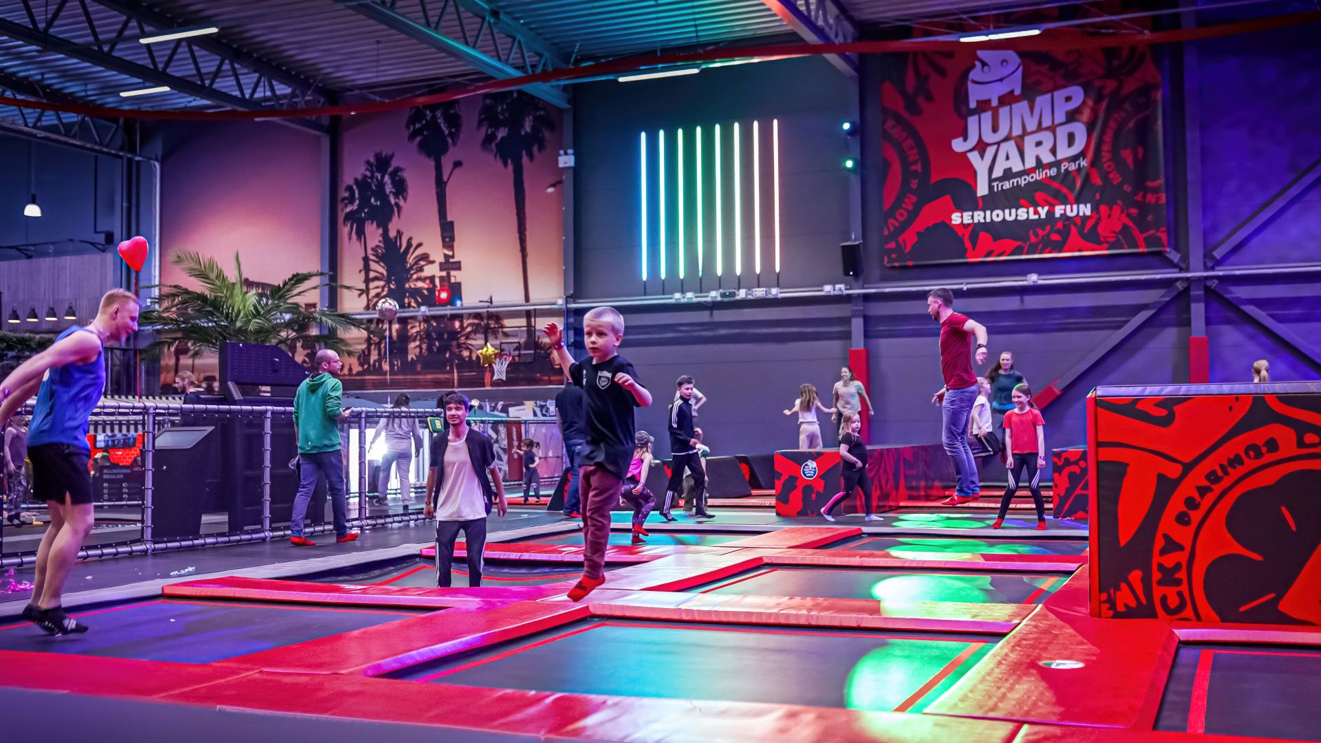 jumpyard trampoline park