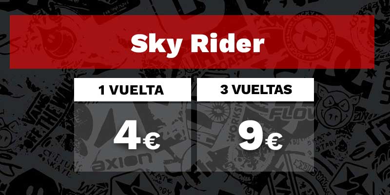 Precios SkyRider JumpYard Valencia